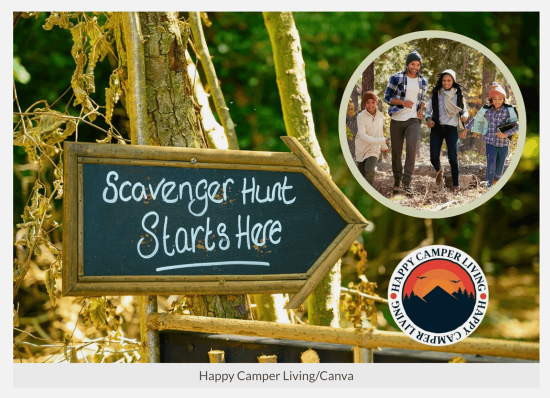 Fun Camping Scavenger Hunt List for the Whole Family