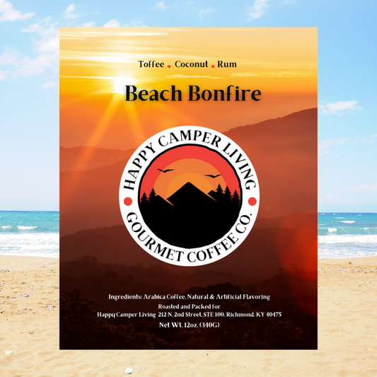 Beach Bonfire Gourmet Flavored Coffee - 100% Arabica Bean